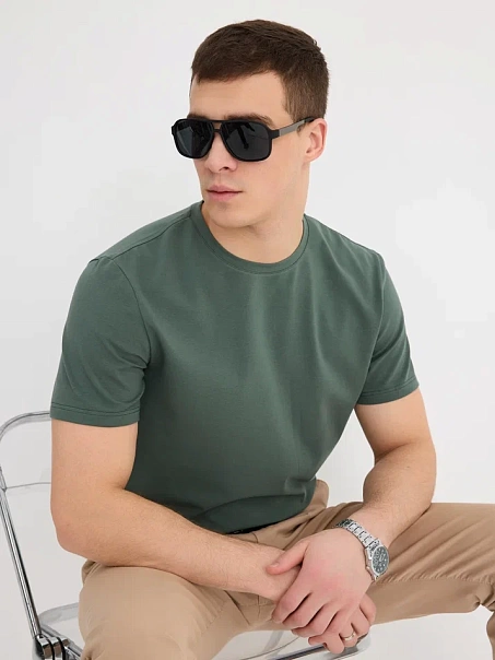 Мужская футболка, хаки