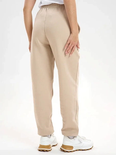 Спортивный костюм с начесом, бежевый