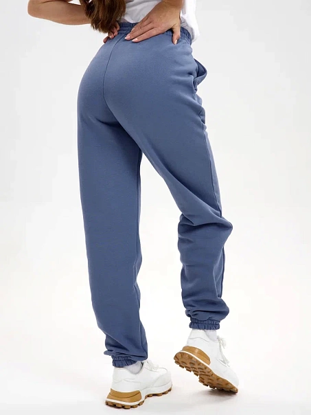 Спортивный костюм с начесом, синий