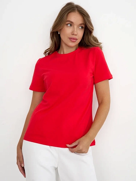 Футболка SLIM, красная