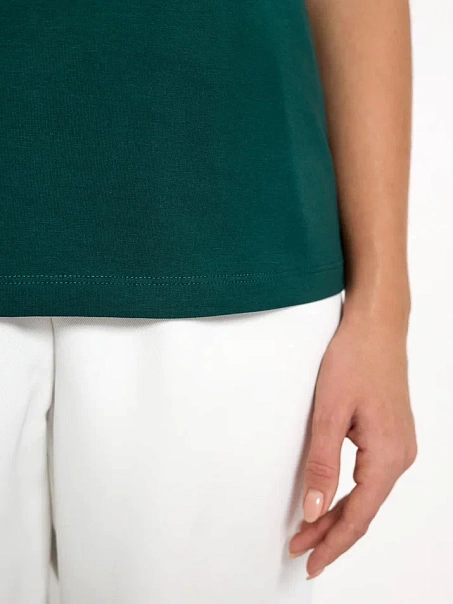 Футболка SLIM, темно-зеленая