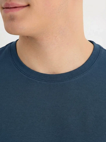 Мужская футболка, синяя