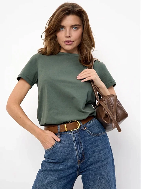 Футболка SLIM, хаки