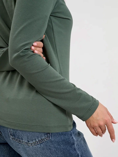 Лонгслив BASE, хаки