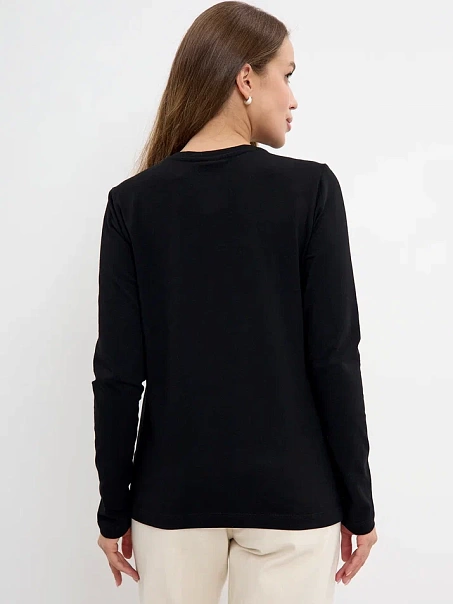 Лонгслив BASE, черный