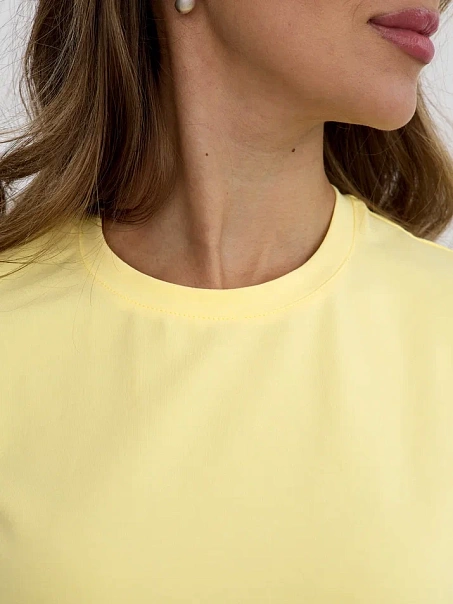 Футболка SLIM, жёлтая