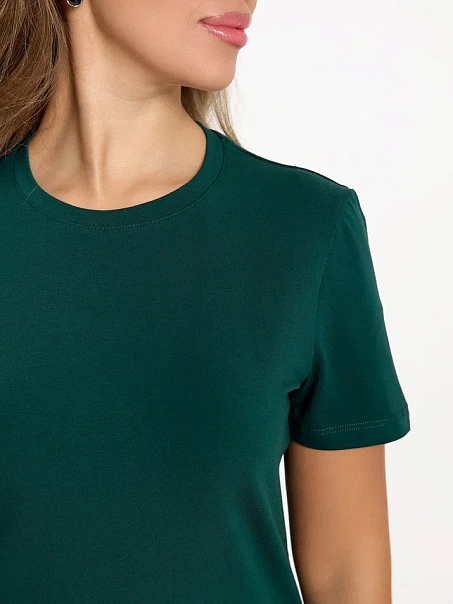 Футболка SLIM, темно-зеленая